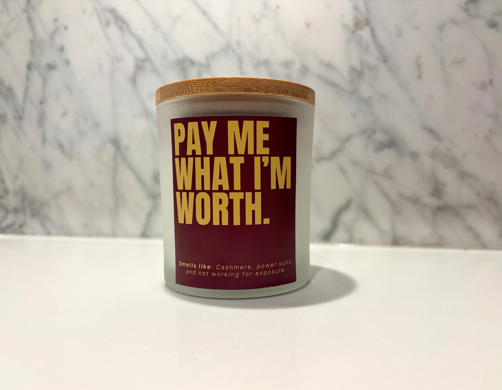 "Quiet Quitting, Nah Loud Boundaries" Candle