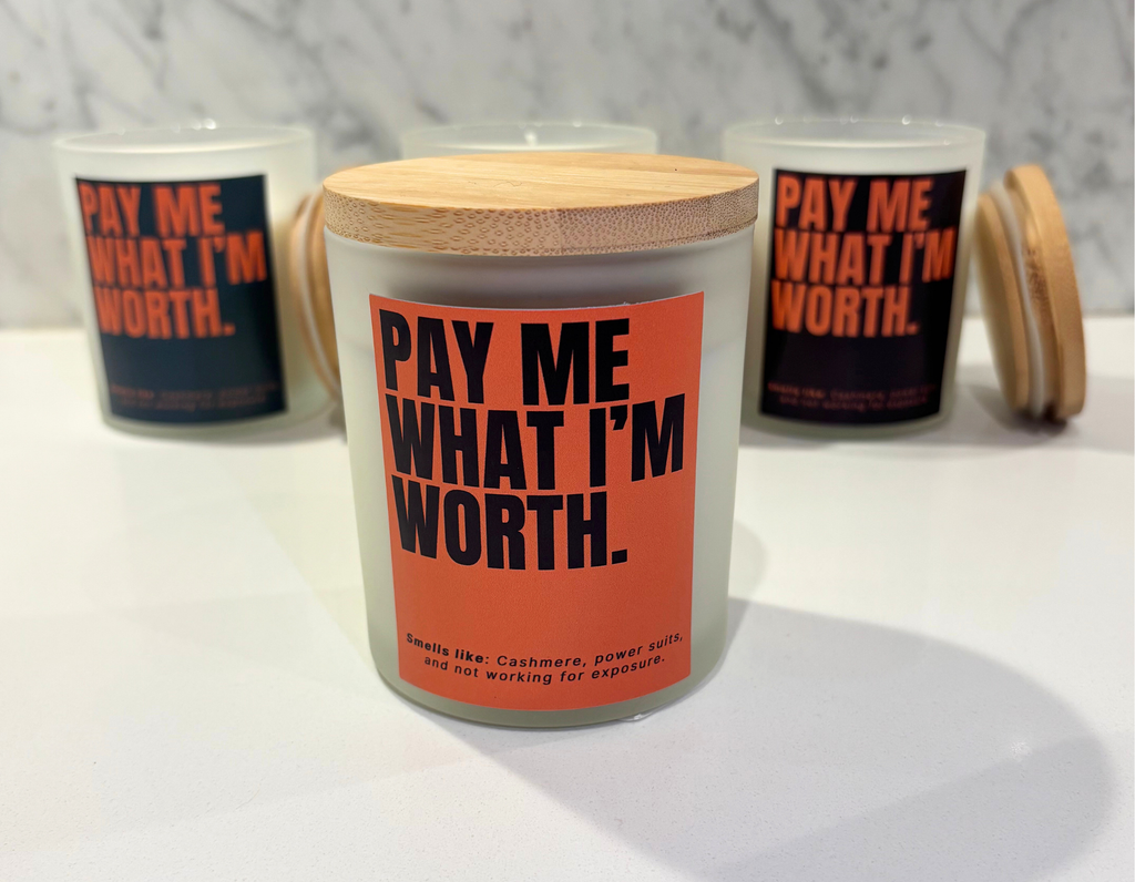 "Quiet Quitting, Nah Loud Boundaries" Candle