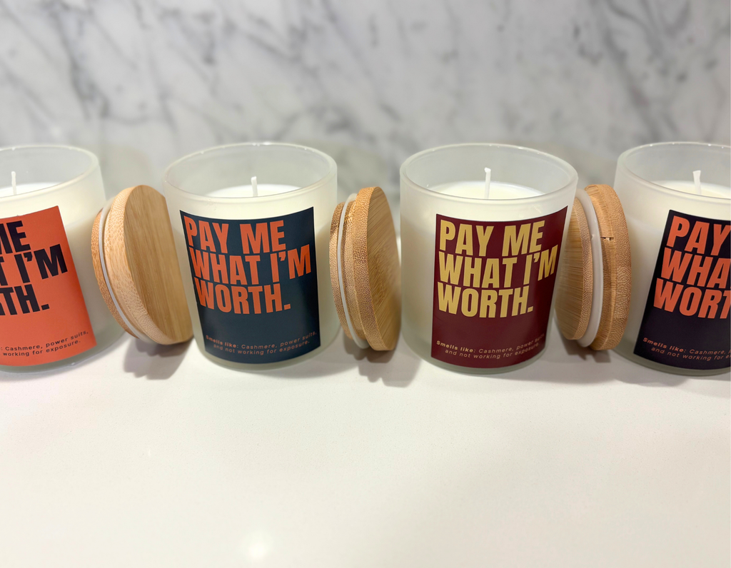 "Quiet Quitting, Nah Loud Boundaries" Candle