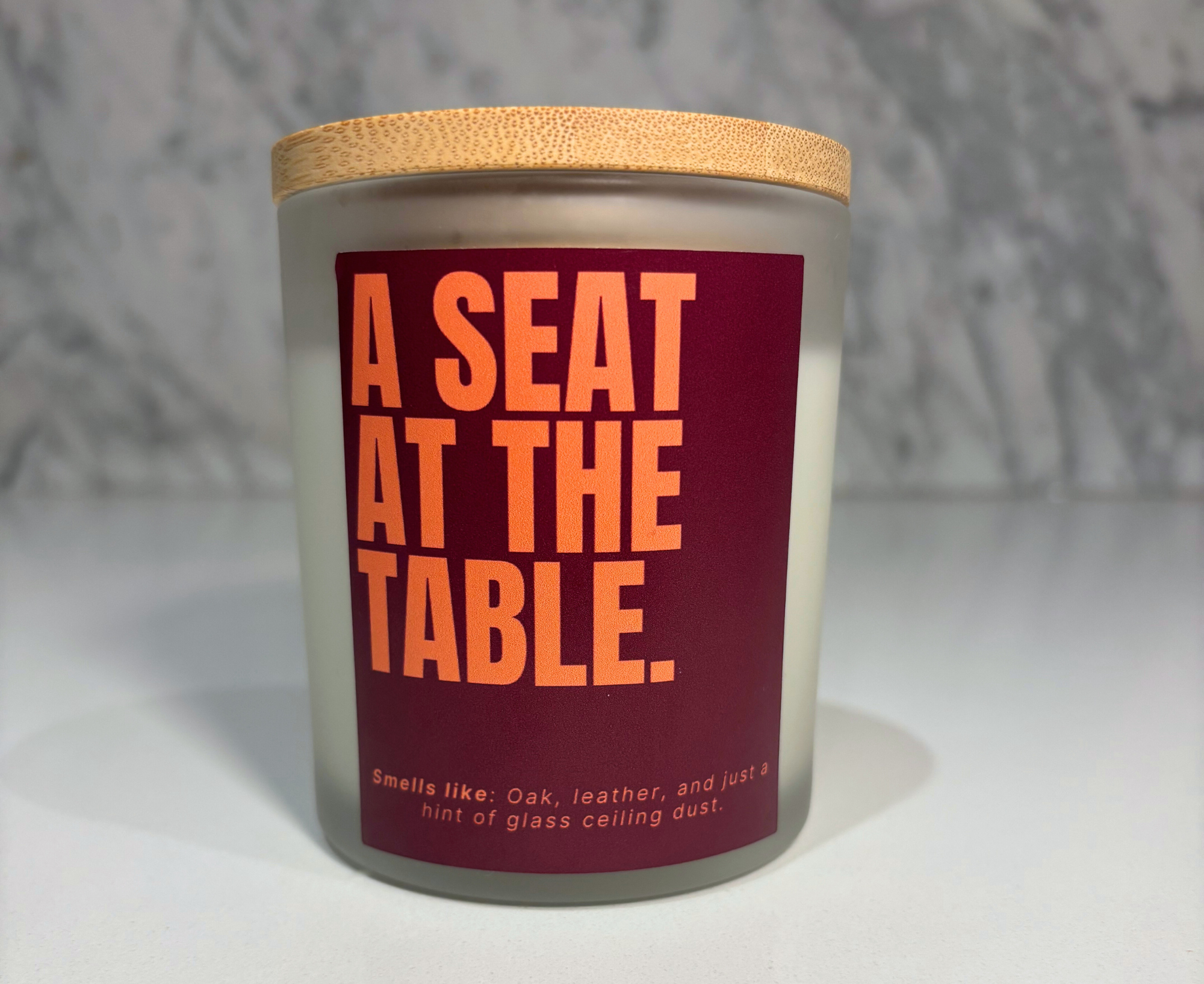 "A Seat At The Table" Candle
