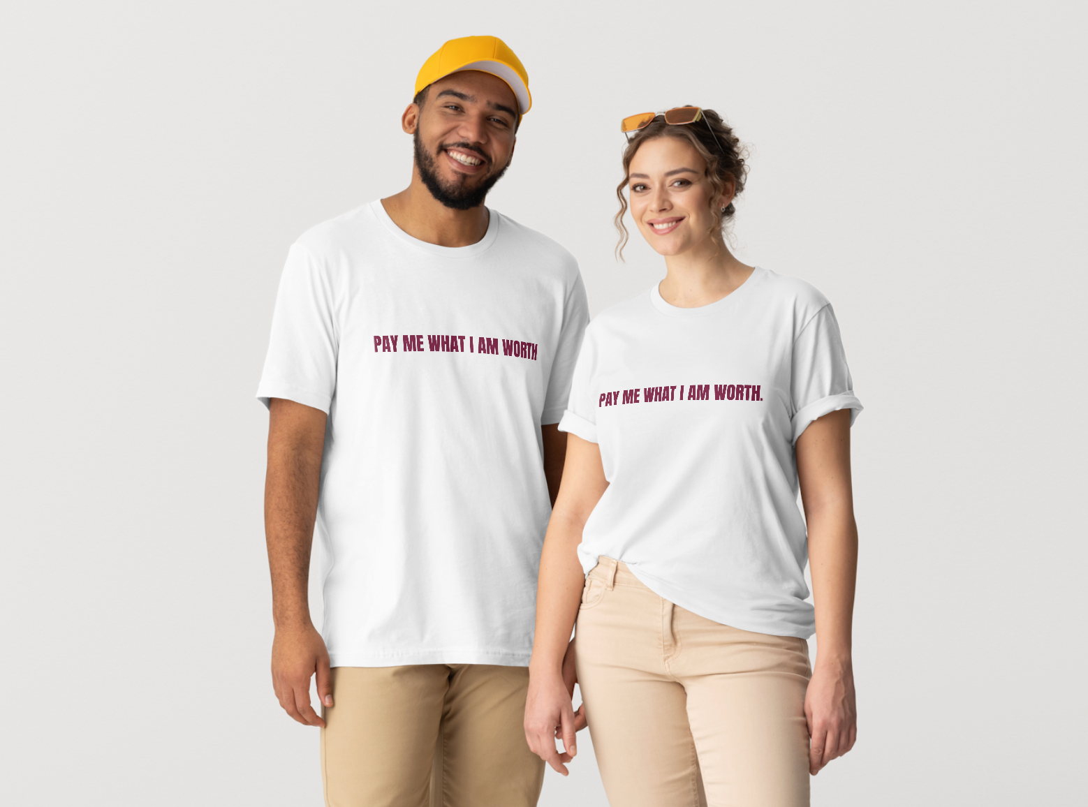 "Pay Me What I’m Worth” Classic Fit Tee