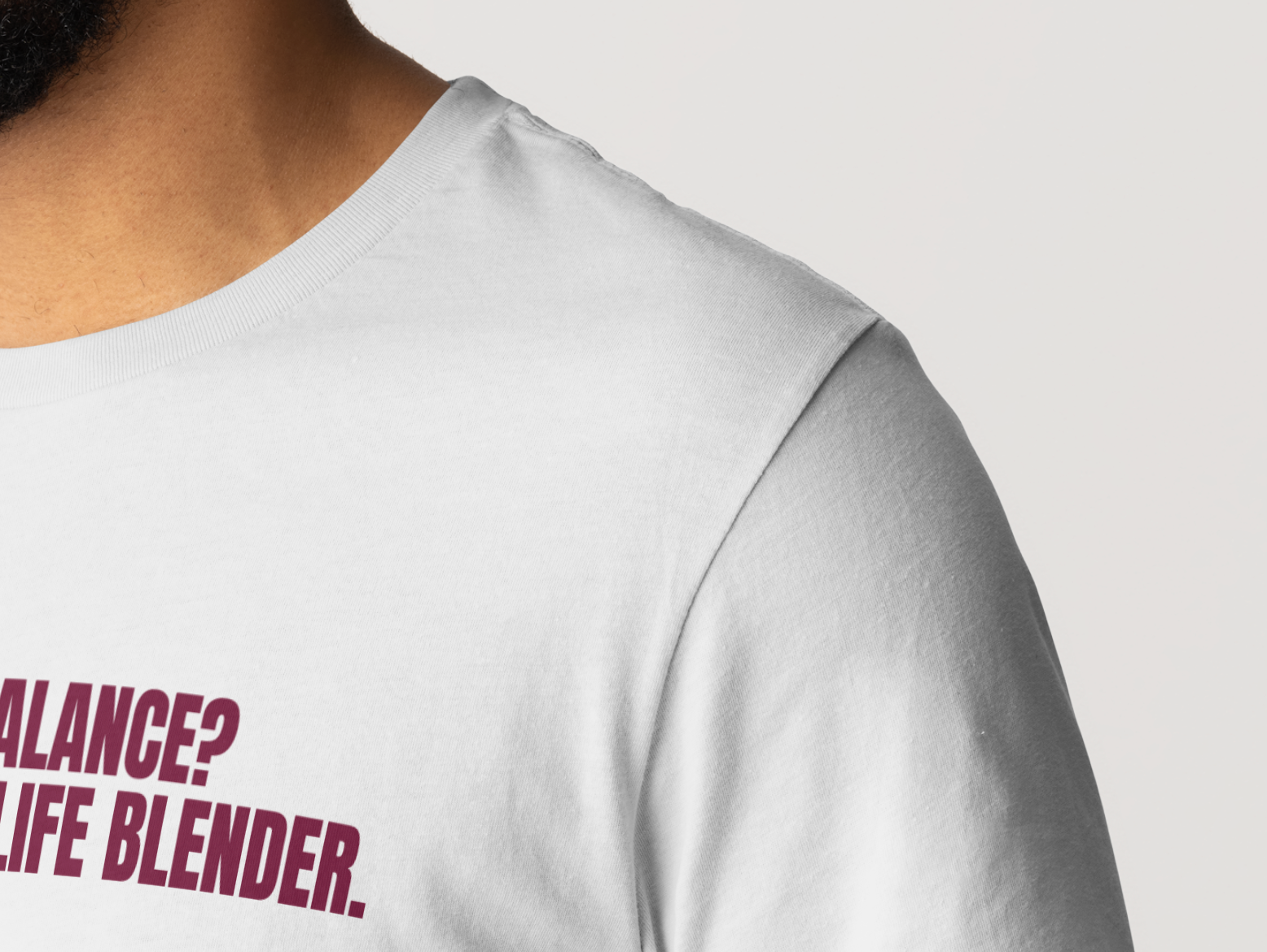 "Work-life balance?  More like work-life blender." Classic Fit Tee